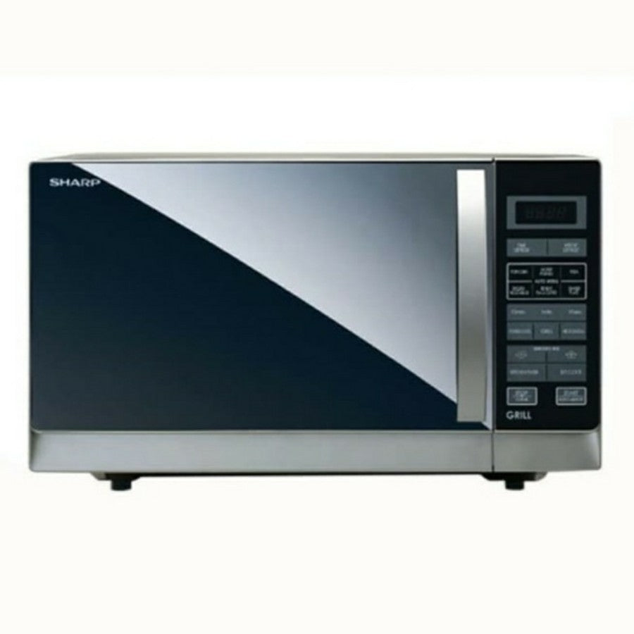 SHARP R-728R Compact Grill Microwave oven 25L