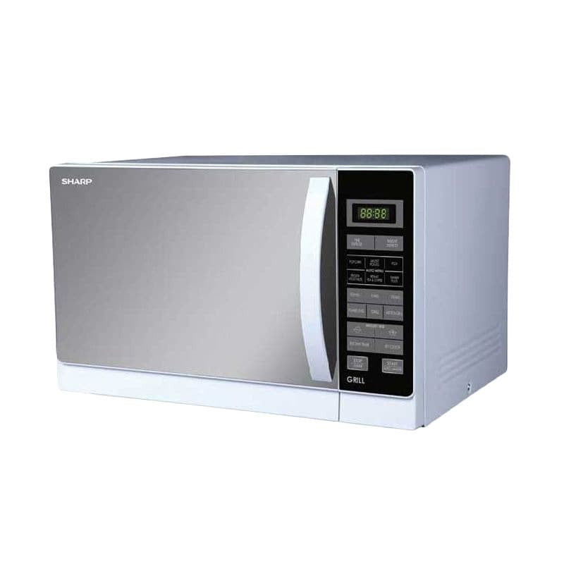 SHARP R-728R Compact Grill Microwave oven 25L