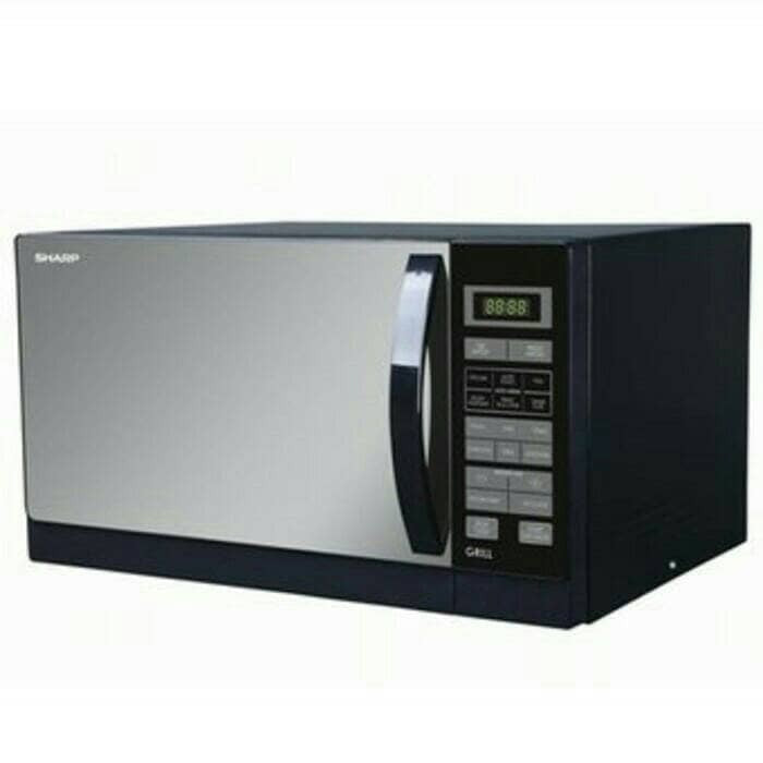 SHARP R-728R Compact Grill Microwave oven 25L