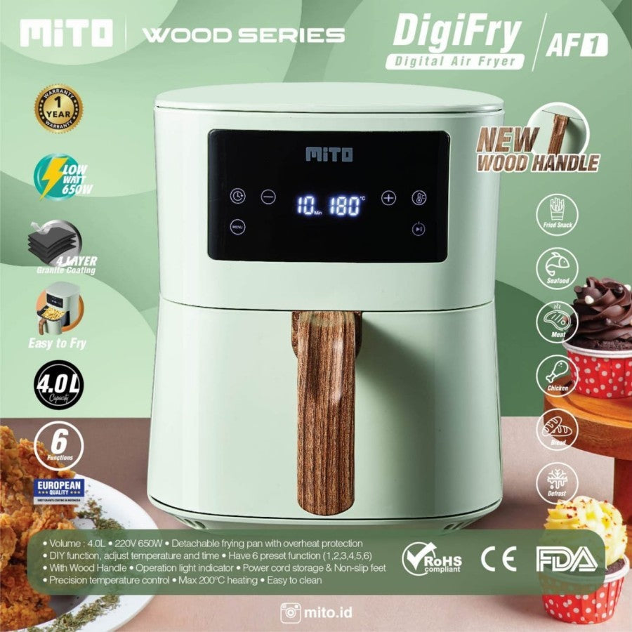 MITO AF1 Digital Air Fryer