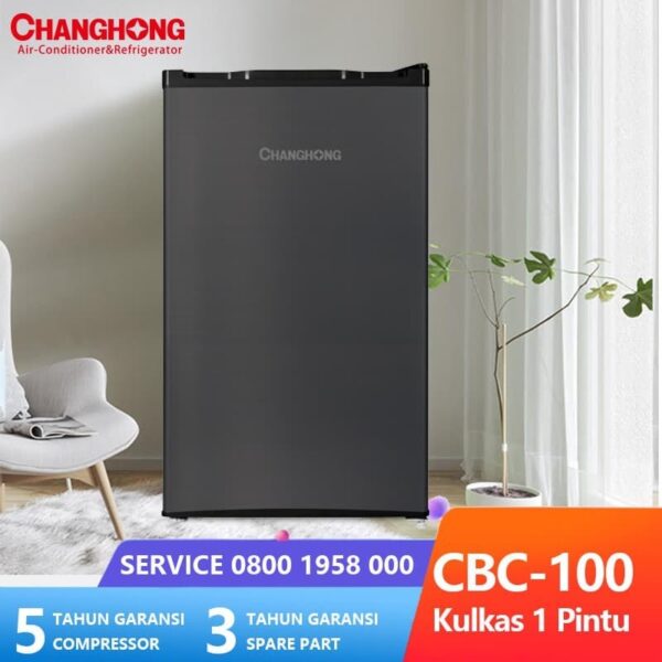 CHANGHONG CBC100 Kulkas 1 Pintu / Lemari Es (92 Liter) Low Watt (Copy)