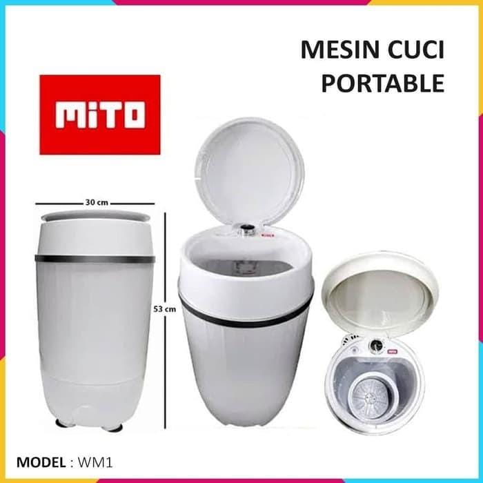 Mito WM1 Mesin Cuci Portable Mini 3,5 Kg - Image 3