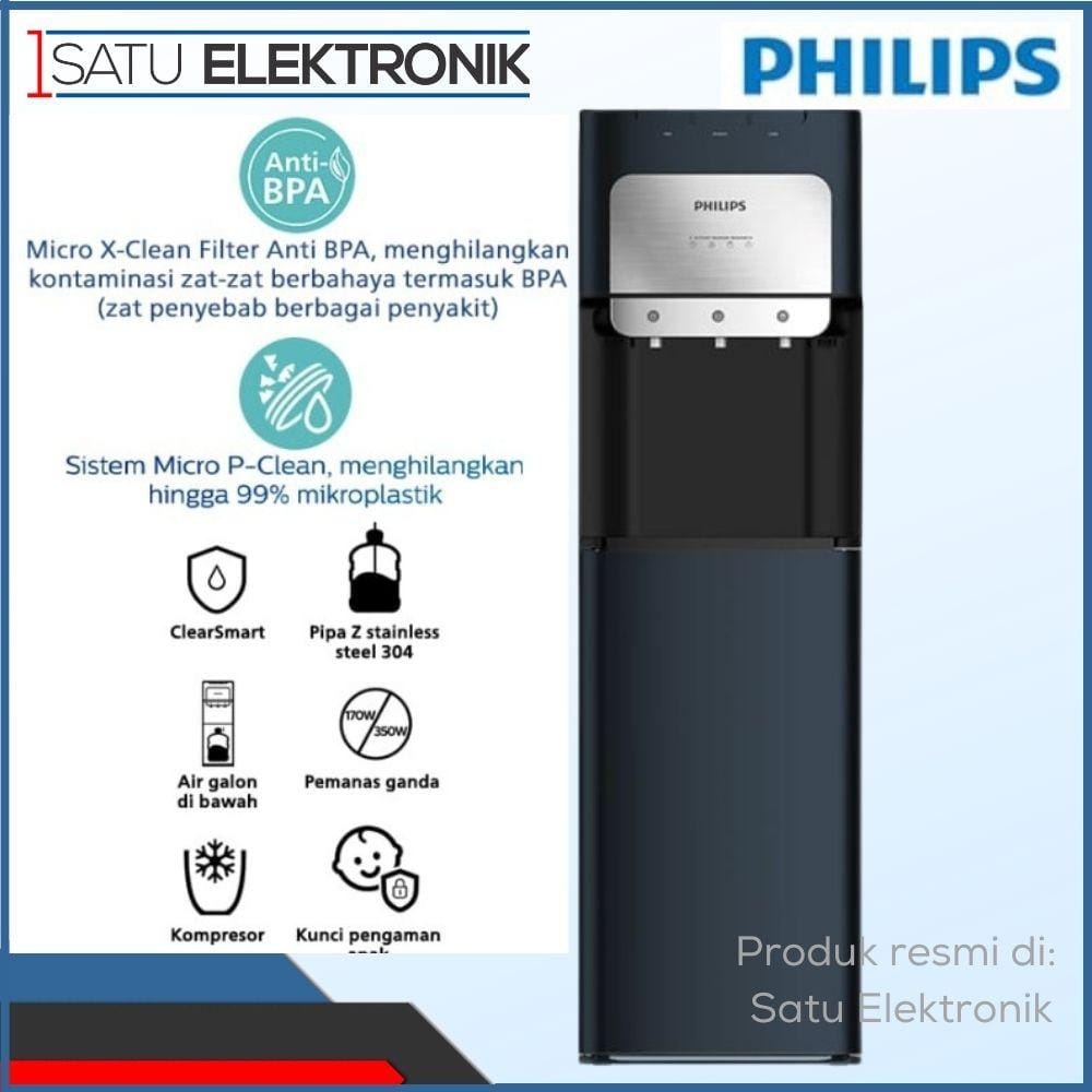 PHILIPS ADD4973DGAC Dispenser Galon Bawah Micro P Filter