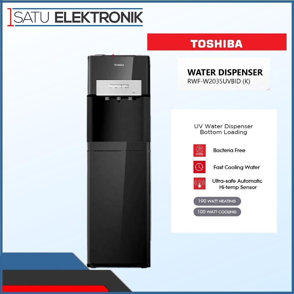 TOSHIBA RWFW2035 UV BIDK Dispenser Galon Bawah UV