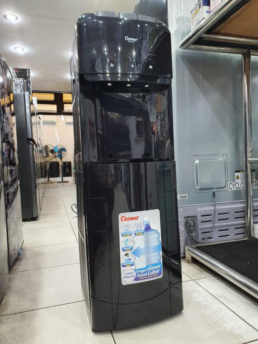 Dispenser Air Panas Dingin Normal 3 Kran Galon Bawah Cosmos CWD7601 - Image 4