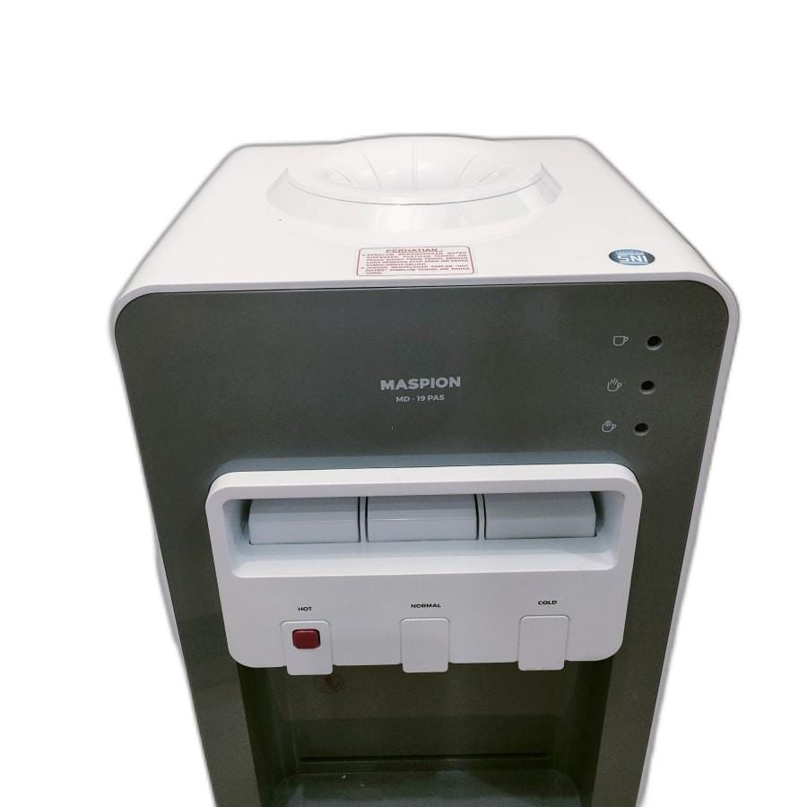 Maspion Dispenser Meja MD19PAS 3in1 Portable Hot Cool Normal warna Hitam Putih - Image 2