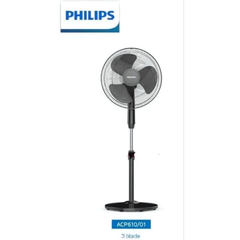 Philips Kipas Angin Berdiri ACP601 Stand Fan Hitam - Image 2