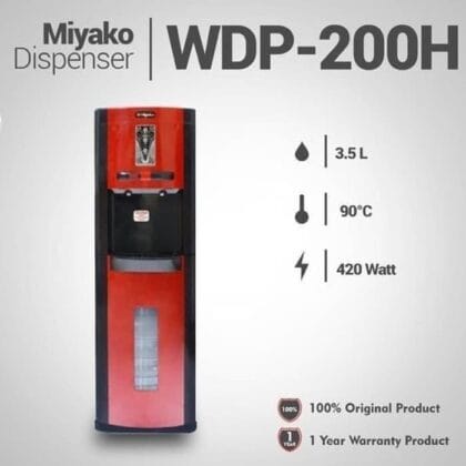 Miyako WDP-200 Dispenser [Galon Bawah/Hot Normal]