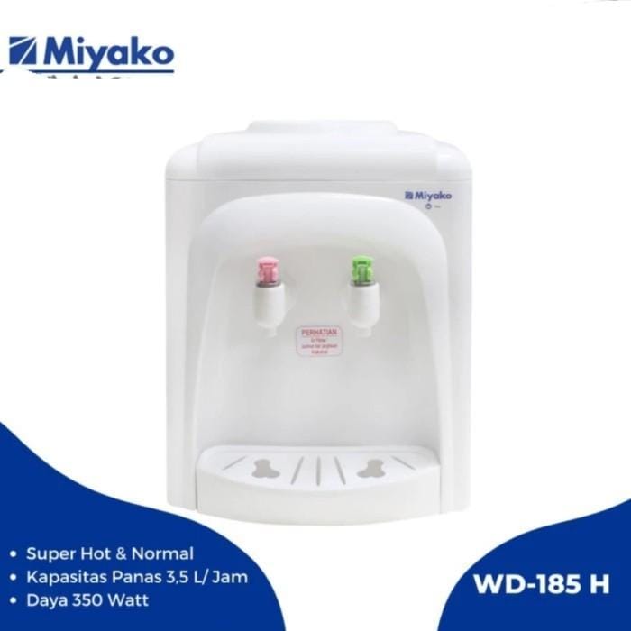Miyako WD185 H Dispenser Meja Galon Atas Hot and Cold | WD 185H WD185H