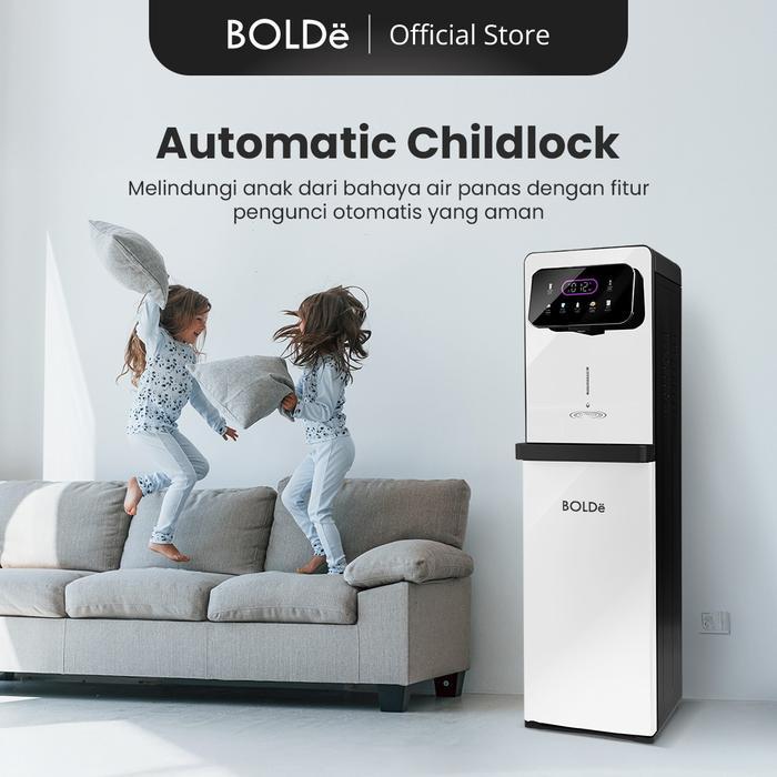 BOLDE MEGATRON Smart Dispenser Touch Screen Galon Bawah Fast Boiling - Image 5