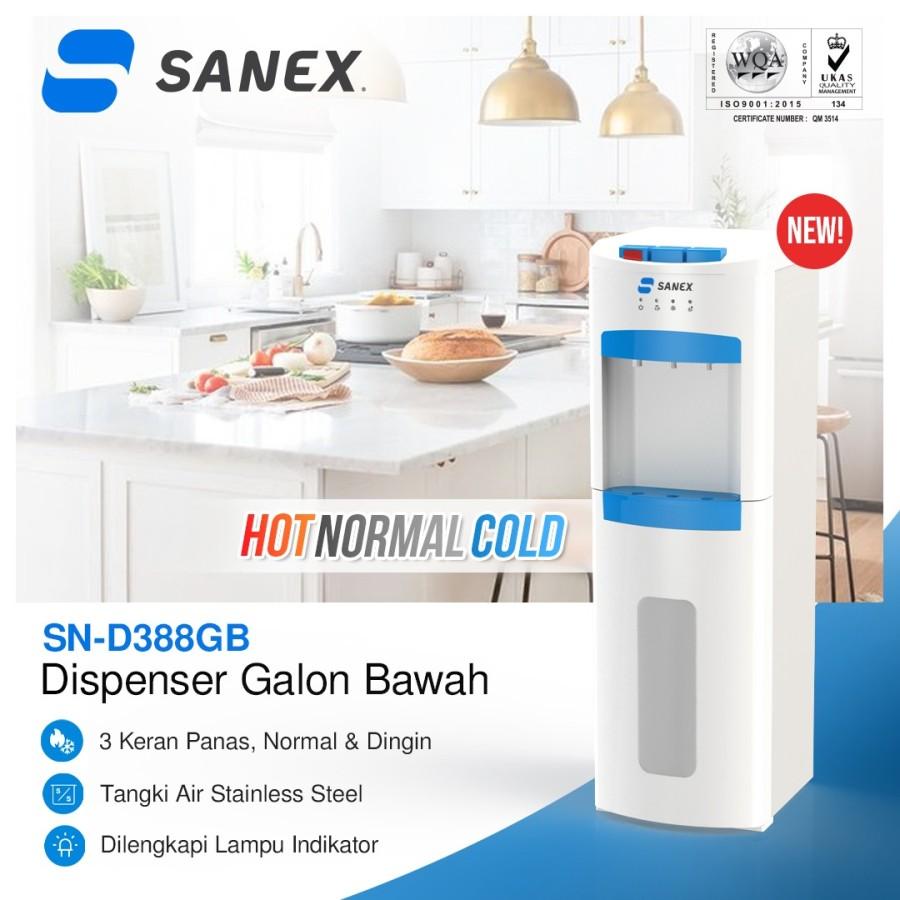 Sanex SN D388GB Dispenser Galon Bawah Air Hot, Normal & Cold SND388GB